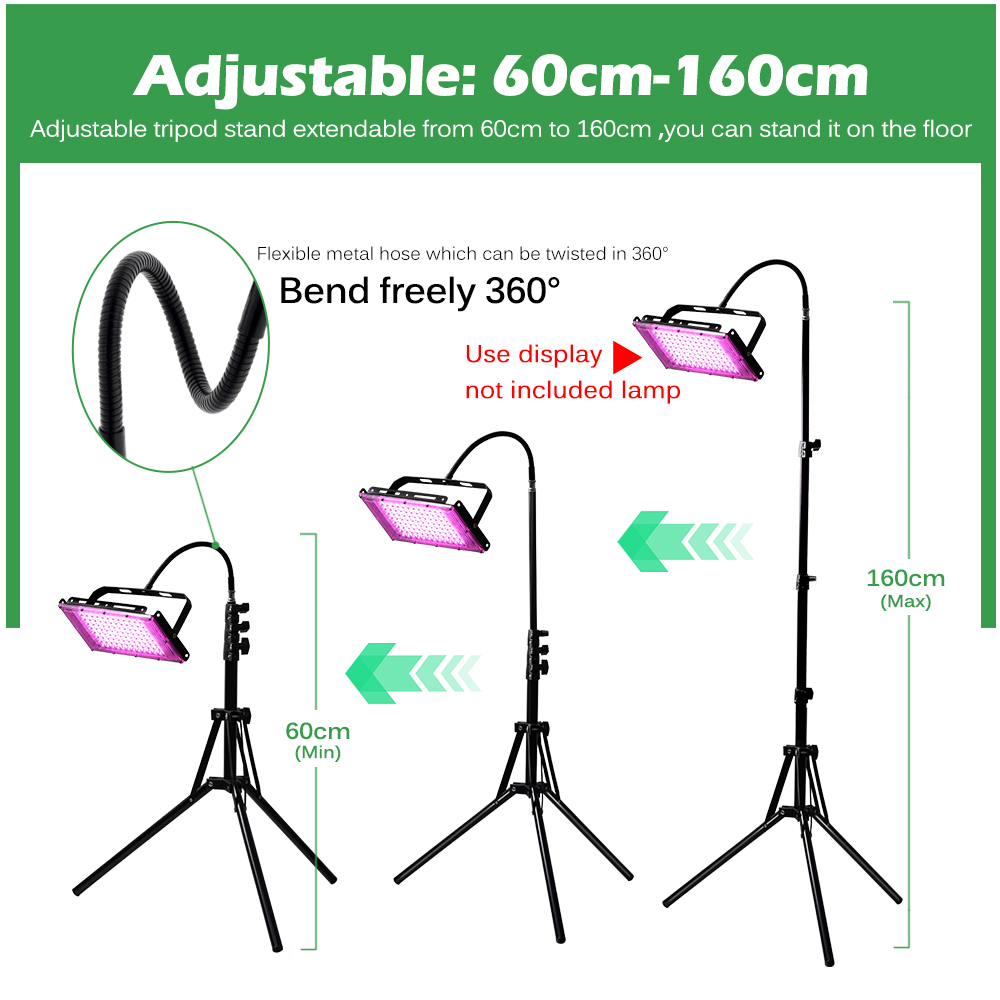 Tripod Lantai Logam 60-160Cm Y - Floor Lamp Tripod ulasan dan harga