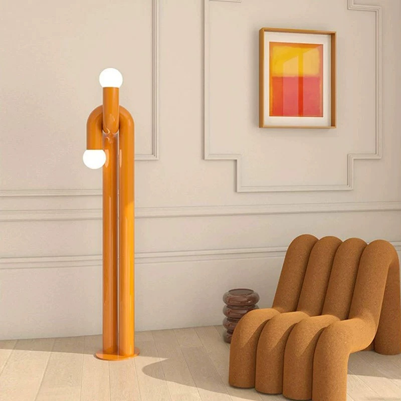 Lampu Lantai LED Kreatif Desai - Floor Lamp Tripod ulasan dan harga