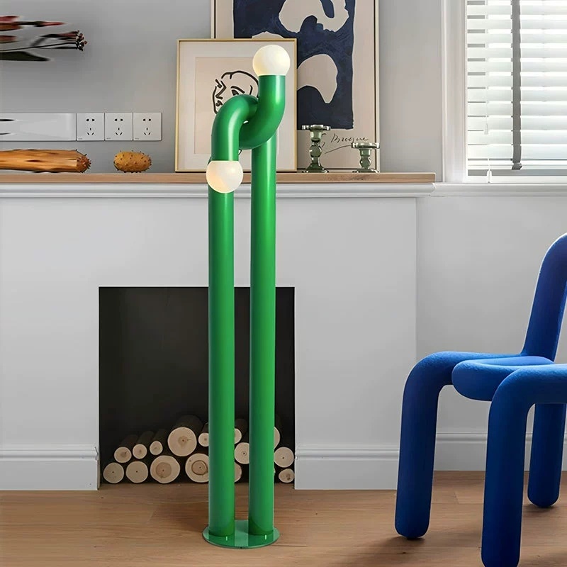 Lampu Lantai LED Kreatif Desai - Floor Lamp Tripod ulasan dan harga