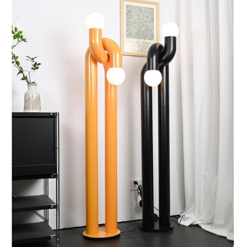 Lampu Lantai LED Kreatif Desai - Floor Lamp Tripod ulasan dan harga