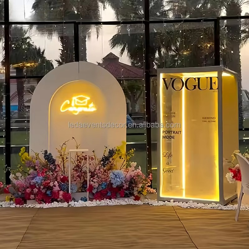 Bingkai Foto Booth Logam untuk - Lighting And Decor Magazine ulasan dan harga