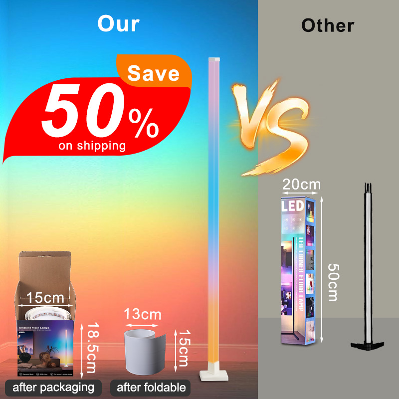 Lampu Lantai LED Pintar RGB ya - Lighting Decoration Stand ulasan dan harga