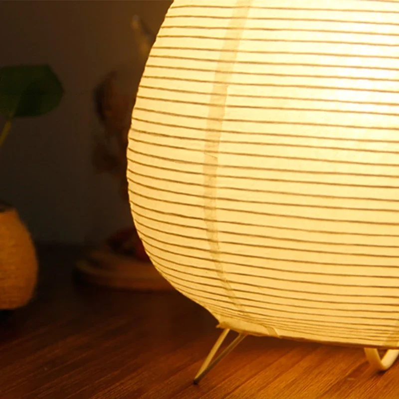 Lampu meja Led lentera kertas  - Floor Lamp Tripod ulasan dan harga