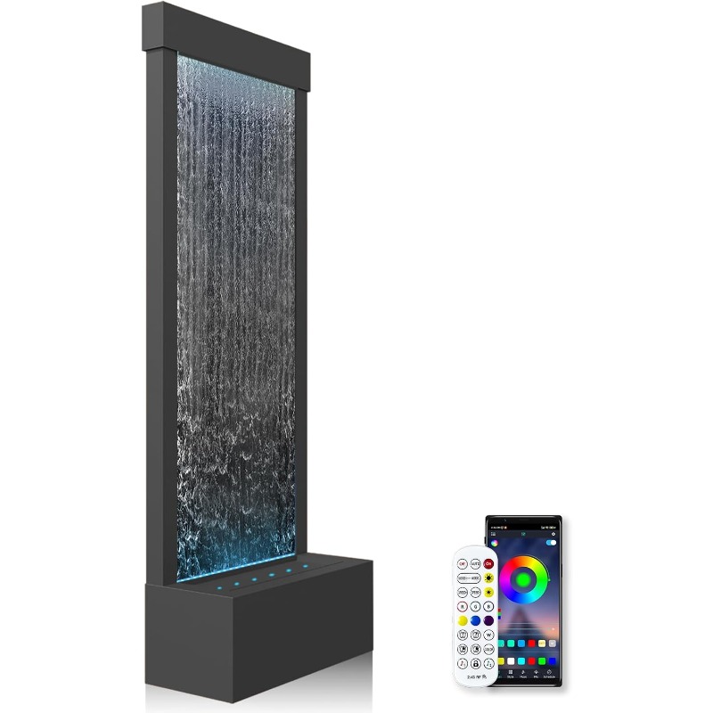 Air Mancur Lantai Modern Minim - Lighting Decoration Stand ulasan dan harga