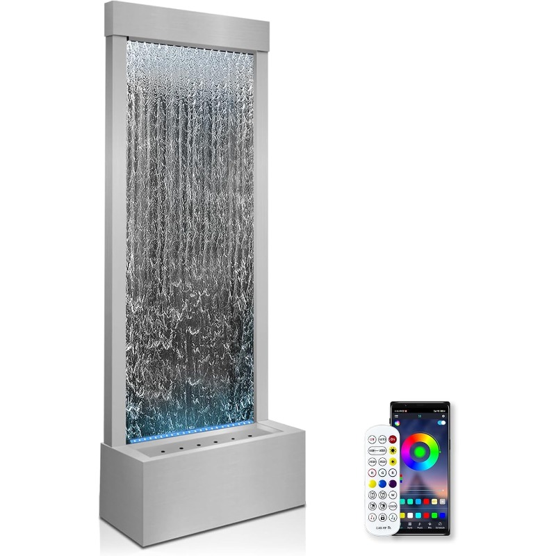Air Mancur Lantai Modern Minim - Lighting Decoration Stand ulasan dan harga
