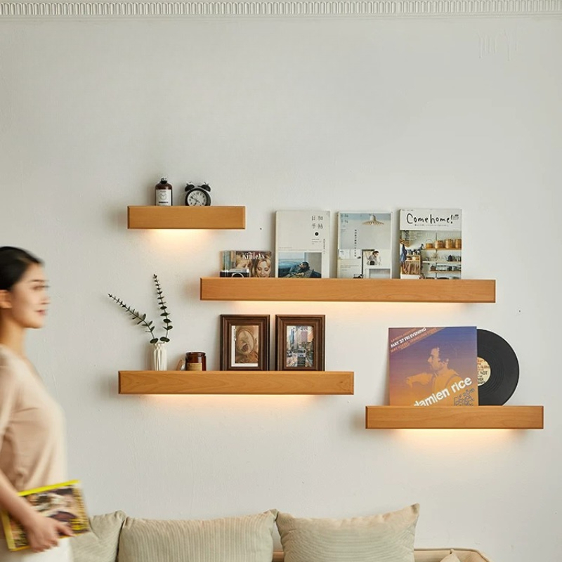 Rak Dinding Kayu Solid, Organi - Lighting And Decor Magazine ulasan dan harga