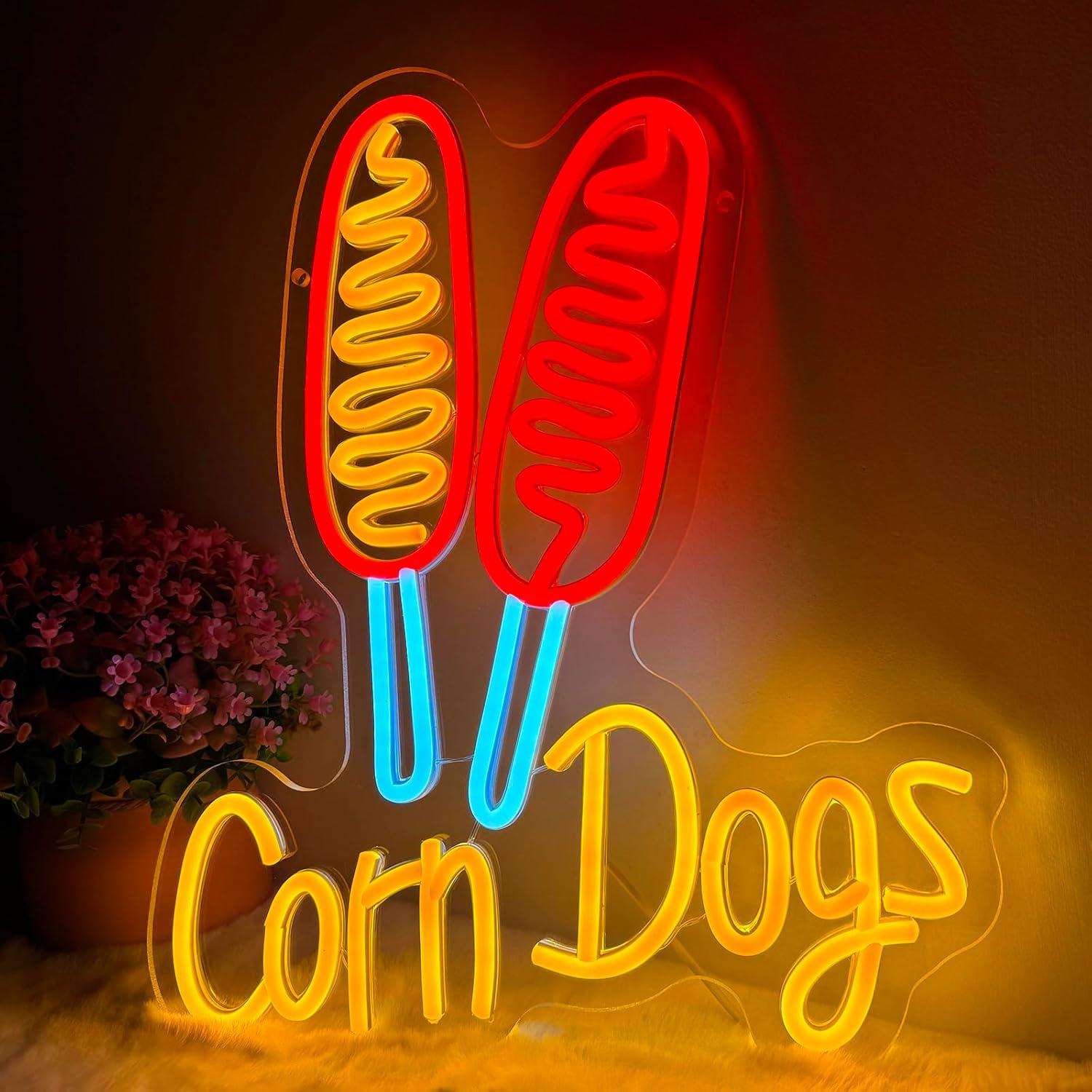 Lampu Neon LED Corn Dog USB ya - Lighting Decoration For Wedding ulasan dan harga