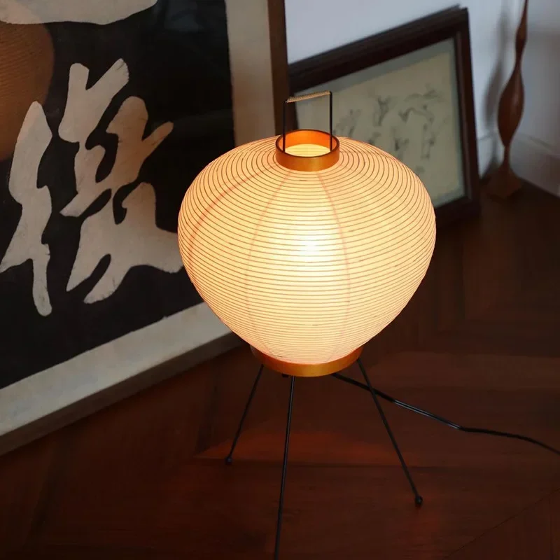 Lampu Lantai Kertas Beras Akar - Floor Lamp Tripod ulasan dan harga